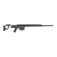 Barrett MRAD SMR .300 Weatherby Mag Bolt Action Rifle, 26" Barrel, Black - 18511