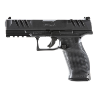 Walther PDP 4.5" Full Size Optic Ready 9mm Pistol, Black - 2842475