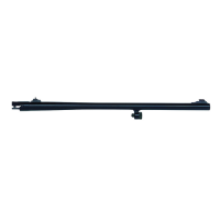 Mossberg 12 Gauge 24" Adjustable Rifle Sight Slug Barrel for Mossberg 500, Maverick 88 6-Shot Shotgun, Blue - 92049