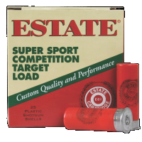 Estate Super Sport Competition Target 2.75" 1-1/8 oz 8 Shot 12ga Ammunition,  25rds - SS12H8