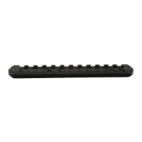 Mossberg Steel Standard Picatinny Rail/Scope Mount, Matte Black - 96200