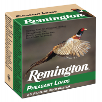 Remington Pheasant 2.75" 12 Gauge Ammo 4, 25/box - PL124