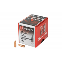 Hornady 22 Cal (.224) FMJ-BT Bullets w/c - 55gr - 100ct -2267