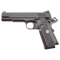 Wilson Combat .45 ACP 1911 Pistol, 5" Barrel, Fiber Optic Front Sights, Black - CQBFS45A