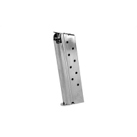 Mecgar 10mm 8 Round Magazine, Fits 1911, Nickel - MGCGOV10N