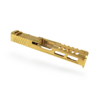 Zaffiri Precision RTS Slide for Glock 19 Gen 3 RMR Cut, Gold - ZPS.2.19.G