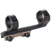 Christensen Arms 1 Piece Cantilever Mount, Black, Anodized, Fits 30mm Tubes, 0 MOA