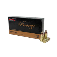 PMC Bronze 9mm 147gr FMJ Ammo, 50rds - 9H