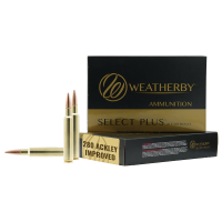 Weatherby Select Plus .280 Ackley Improved 139 gr Hammer Custom SCHP 20rds Rifle Ammo for Superior Expansion - M280A139HCB