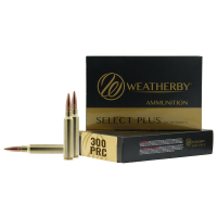 Weatherby Select Plus .300 PRC 195 gr Hammer Custom SCHP 20rds Rifle Ammo for Maximum Impact - M300P195HCB