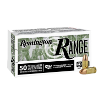 Remington Range 9mm 115 gr FMJ 50rds Handgun Ammo for Reliable and Accurate Target Practice - R27778