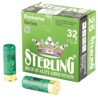 Sterling Exclusive 12 Gauge 2-3/4" #5 Bird 1-1/8 oz 25rds Shotshell - Reliable Bird Hunting - 8698779950811