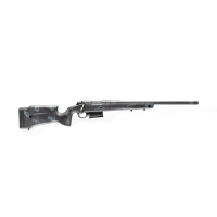 Bergara B-14 Squared Crest Carbon 6.5 Creedmoor Bolt Action Rifle, Black/Gray - B14S752CF