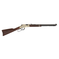 Henry Golden Boy Deluxe Engraved 4th Edition .17 HMR Lever Action Rifle, Fancy American Walnut - Classic Elegance with High Precision - H004VD4