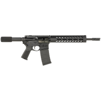 HM Defense RaiderM556 .223 Remington/5.56x45mm 12.50" AR Pistol, Black - Compact, Tactical Performance - HMP15FMB556