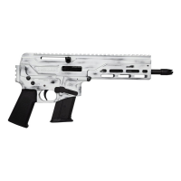 Diamondback Firearms DBX 5.7x28mm 8" AR Pistol - Battleworn Storm Trooper White, Compact and Powerful Pistol - DB1614L401