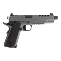 Tisas USA 1911 Night Stalker SF .45 ACP Pistol 5" 8rds, Platinum Gray - High-Performance and Stylish - 10100556