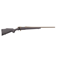 Weatherby Vanguard Weatherguard Bronze .257 Weatherby Magnum Bolt Action Rifle - Sleek Black and Bronze Finish for High Precision - VWB257WR4T