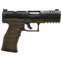 Walther Arms WMP Military .22 WMR 4.50" High-Capacity Pistol 15rds, OD Green - Durable - 5220307