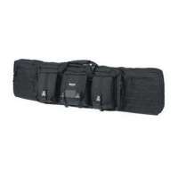 Protect Your Rifles with Rukx Gear Tactical Double Rifle Bag - 600D Polyester, Black - ATICT42DGB