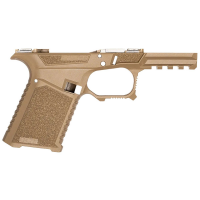 SCT Manufacturing SCT 19 Frame Compact Fits Glock G19/G23/G32 - Flat Dark Earth, Tactical Upgrade for Superior Handling and Durability - 0225000100IA