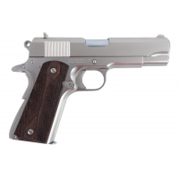 Tisas 1911A1 Tank Commander 9mm 4.25" 9rd Pistol, Nickel - 1911A1TC9M