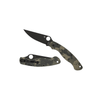 Spyderco Military 2 Folding Knife Clip Point Digital Camo - Durable, Lightweight and Reliable Handle - C36GPCMOBK2