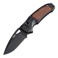 Hogue Sig K320 AXG Classic Folding Knife Drop Point Black - Durable, Lightweight and Reliable - 36377