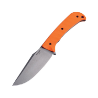 Hogue Extrak XL Fixed Knife Clip Point Orange - Durable, Lightweight and Reliable Handle - 35850