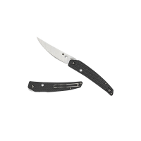 Spyderco Ikuchi Folding Knife Standard Black - for Everyday Carry - C242CFP