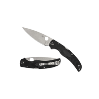 Spyderco Native Chief Lightweight Folding Knife Spear Point Black - Durable and Reliable Handle - C244PBK