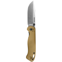 KA-BAR Knives Becker Mini Folder Folding Knife Drop Point Brown - Durable, Lightweight and Reliable Handle - BK41