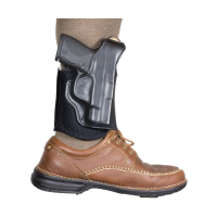 DeSantis Gunhide Sig Sauer P365 Ankle Holster RH Leather Black - Discreet and Secure Ankle Carry Solution - 014PC9YZ0