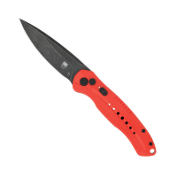 CobraTec Knives Diablo Folding Knife Red - Robust Locking Mechanism, Designed for Tactical and EDC Use - REDDIABLOAUTO