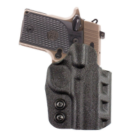 DeSantis Gunhide Cazzuto S and W Equalizer OWB Holster RH Kydex Black - Secure and Quick Draw for Your Firearm - D94KA1RZ0