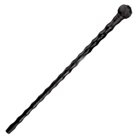 Cold Steel African Walking Stick Black - for Support and Style - CS-91WAS