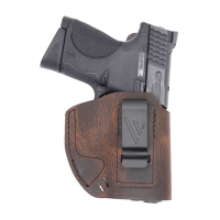 Versacarry Element Sig Sauer P365 IWB Holster RH Leather Distressed Brown SZ 4 - Premium Concealment - 32104