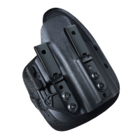 Adaptive Tactical Hoftac OmniCarry Glock G42/G43 IWB Holster LH Polymer Black - Reliable and Comfortable Fit - HT-01001-L