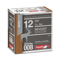 Aguila Field 2.75" 12 Gauge Ammo 00 Buck, 25/box - 1CHB1320