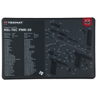 TekMat Cleaning Mat, Pistol Size, 11"x17", For Kel-Tec PMR-30, Black