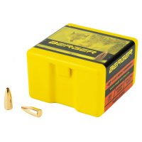 Berger Bullets FB Varmint, .224 Diameter, 22 Caliber, 40gr, Flat Base Hollow Point, 100 Count