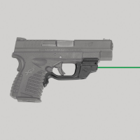 Crimson Trace Laserguard Laser Sight for Springfield Armory XD-S 3.3 and 4 Pistols - LG469G