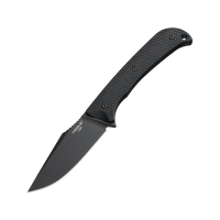 Hogue Extrak Fixed Knife, Clip Point, Black - Rugged Handle, Reliable Grip, Perfect for Tactical and Outdoor Activities - 35869