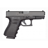 Glock Pistol G19 Gen 3 Police Trade In 4.02" 9mm Pistol 15rd, Black Night Sights - USD-GLK-19-3-N