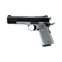 Savage 9mm 1911 Pistol, 5" Barrel, Night Sights, Black, Silver - 67208