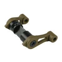 Armaspec Fulcrum 45/90-deg Short/Full Throw Ambidextrous Safety Selector - Versatile Selector - ARM213-FDE