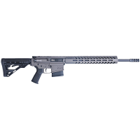 HM Defense Titan .243 Winchester 20" AR Rifle, Tungsten Gray - Precision, Tactical Design and High-Performance - HM10243