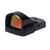 TruGlo Tru-Tec Miro Red-Dot Sight 1x23mmx17mm - 3 MOA Dot Compact Reflex Sight for Precision Shooting - TG8100B4