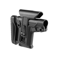 FAB Defense RAPS Collapsible Rapid Adjustment Precision Stock Black - For Quick Adjustments and Precision Shooting - FXRAPSCB