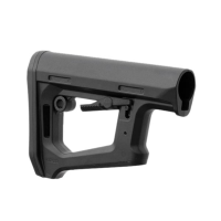 Magpul DT-PR Carbine Stock Black - Tactical DT-PR Carbine Stock for Optimal Shooting Performance and Durability - MAG1447-BLK